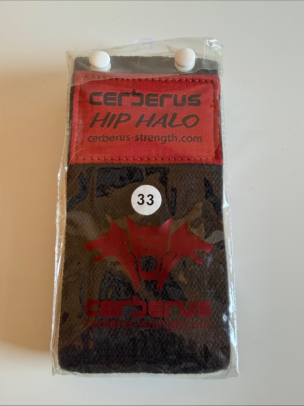 Cerberus Hip Halo - Black and Red